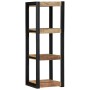 Estante de pared madera maciza de mango 35x35x100 cm de , Estantes y estanterías - Ref: Foro24-4015935, Precio: 128,43 €, Des...
