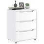 Aparador VISNES blanco 60x40x73 cm madera de ingeniería de , Cajoneras - Ref: Foro24-4108284, Precio: 116,47 €, Descuento: %