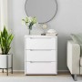 Aparador VISNES blanco 60x40x73 cm madera de ingeniería de , Cajoneras - Ref: Foro24-4108284, Precio: 116,47 €, Descuento: %