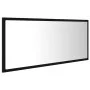 Espejo de baño LED acrílico negro 100x8,5x37 cm de vidaXL, Tocadores de baño - Ref: Foro24-804941, Precio: 60,78 €, Descuento: %