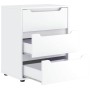 Aparador VISNES blanco 60x40x73 cm madera de ingeniería de , Cajoneras - Ref: Foro24-4108284, Precio: 116,47 €, Descuento: %