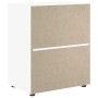 Aparador VISNES blanco 60x40x73 cm madera de ingeniería de , Cajoneras - Ref: Foro24-4108284, Precio: 116,47 €, Descuento: %