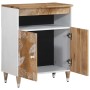 Aparador de madera maciza de mango 60x33,5x75 cm von , CD- und DVD-Speicher - Ref: Foro24-4018689, Preis: 71,69 €, Rabatt: %