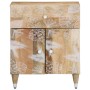 Mesita de noche madera maciza de mango 50x33x60 cm de , Mesitas de noche - Ref: Foro24-4018675, Precio: 71,66 €, Descuento: %