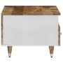 Mesa de centro de madera maciza mango 80x54x40 cm by , Coffee table - Ref: Foro24-4018677, Price: 101,95 €, Discount: %