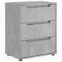 Aparador VISNES gris hormigón 60x40x73 cm madera de ingeniería by , Drawers - Ref: Foro24-4108286, Price: 117,94 €, Discount: %
