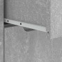 Aparador VISNES gris hormigón 60x40x73 cm madera de ingeniería by , Drawers - Ref: Foro24-4108286, Price: 117,94 €, Discount: %