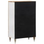 Aparador alto madera maciza de mango 60x33,5x100 cm von , CD- und DVD-Speicher - Ref: Foro24-4018694, Preis: 149,83 €, Rabatt: %