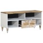 Mueble de TV madera maciza de mango 100x33,5x46 cm by , CD and DVD storage - Ref: Foro24-4018680, Price: 90,56 €, Discount: %