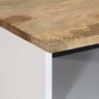 Mueble de TV madera maciza de mango 100x33,5x46 cm by , CD and DVD storage - Ref: Foro24-4018680, Price: 90,56 €, Discount: %