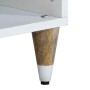 Mueble de TV madera maciza de mango 100x33,5x46 cm by , CD and DVD storage - Ref: Foro24-4018680, Price: 90,56 €, Discount: %