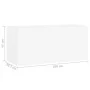 Armario para lavabo madera contrachapada blanco 100x38,5x45 cm de vidaXL, Muebles de baño - Ref: Foro24-804764, Precio: 64,05...