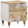 Mesitas de noche 2 uds madera maciza de mango 40x33,5x46 cm by , Nightstands - Ref: Foro24-4018661, Price: 79,80 €, Discount: %