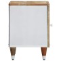 Mesitas de noche 2 uds madera maciza de mango 40x33,5x46 cm by , Nightstands - Ref: Foro24-4018661, Price: 79,80 €, Discount: %