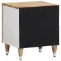 Mesitas de noche 2 uds madera maciza de mango 40x33,5x46 cm by , Nightstands - Ref: Foro24-4018661, Price: 79,80 €, Discount: %