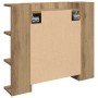 Mueble con espejo y luces LED roble artesanal 70x16,5x60 cm de , Tocadores de baño - Ref: Foro24-857004, Precio: 98,58 €, Des...