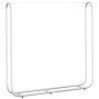 Leñero acero galvanizado 150x25x150 cm de , Bolsas y soportes de leña - Ref: Foro24-4100704, Precio: 33,11 €, Descuento: %