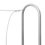 Leñero acero galvanizado 150x25x150 cm de , Bolsas y soportes de leña - Ref: Foro24-4100704, Precio: 33,11 €, Descuento: %