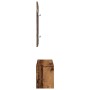 Juego de muebles de recibidor madera ingeniería madera antigua by , Benches for halls and storage - Ref: Foro24-857019, Price...