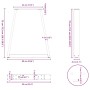 Patas para mesa de comedor en forma de V 2 uds acero natural von , Tischbeine - Ref: Foro24-4012567, Preis: 84,68 €, Rabatt: %