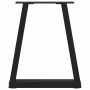 Patas para mesa de comedor en forma de V 2 uds acero negro by , Table legs - Ref: Foro24-4012544, Price: 49,78 €, Discount: %