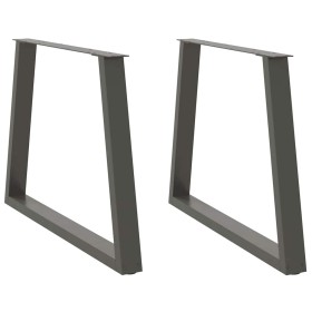 Patas para mesa comedor forma V 2uds antracita 90x(72-73,3) cm von , Tischbeine - Ref: Foro24-4012578, Preis: 116,46 €, Rabat...