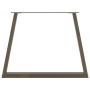Patas para mesa de comedor en forma de V 3 uds acero natural by , Table legs - Ref: Foro24-4012599, Price: 164,05 €, Discount: %