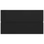 Mueble de lavabo madera de ingeniería negro 80x38,5x45 cm de vidaXL, Muebles de baño - Ref: Foro24-804747, Precio: 55,33 €, D...
