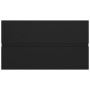 Mueble de lavabo madera de ingeniería negro 80x38,5x45 cm de vidaXL, Muebles de baño - Ref: Foro24-804747, Precio: 56,12 €, D...