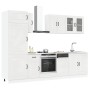 Mueble cocina Kalmar blanco de alto brillo 8 pzas von , Küchenschränke - Ref: Foro24-3314793, Preis: 696,40 €, Rabatt: %