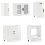 Mueble cocina Kalmar blanco de alto brillo 8 pzas von , Küchenschränke - Ref: Foro24-3314793, Preis: 696,40 €, Rabatt: %