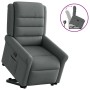 Sillón reclinable elevable de tela gris oscuro de , Sillones - Ref: Foro24-3303315, Precio: 287,63 €