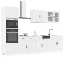Mueble cocina Kalmar blanco de alto brillo 7 pzas de , Armarios de cocina - Ref: Foro24-3314753, Precio: 729,47 €, Descuento: %