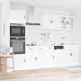 Mueble cocina Kalmar blanco de alto brillo 7 pzas de , Armarios de cocina - Ref: Foro24-3314753, Precio: 729,47 €, Descuento: %