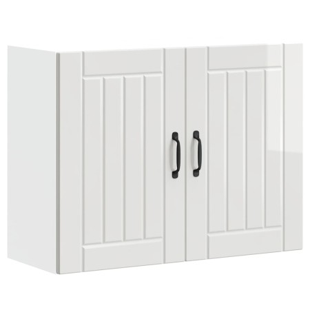 Armario de pared de cocina Lucca blanca de alto brillo von , Küchenschränke - Ref: Foro24-853829, Preis: 87,40 €, Rabatt: %