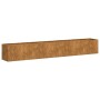Jardinera oxidada 280x40x40 cm acero corten von , Töpfe und Pflanzgefäße - Ref: Foro24-860695, Preis: 149,73 €, Rabatt: %