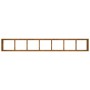 Jardinera oxidada 280x40x40 cm acero corten von , Töpfe und Pflanzgefäße - Ref: Foro24-860695, Preis: 149,73 €, Rabatt: %