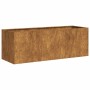 Jardinera oxidada 120x40x40 cm acero corten von , Töpfe und Pflanzgefäße - Ref: Foro24-860681, Preis: 117,81 €, Rabatt: %