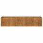 Jardinera oxidada 200x40x40 cm acero corten von , Töpfe und Pflanzgefäße - Ref: Foro24-860688, Preis: 117,52 €, Rabatt: %