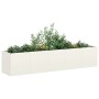 Jardinera de acero laminado en frío blanco 200x40x40 cm von , Töpfe und Pflanzgefäße - Ref: Foro24-860683, Preis: 148,00 €, R...