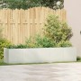 Jardinera de acero laminado en frío blanco 200x40x40 cm von , Töpfe und Pflanzgefäße - Ref: Foro24-860683, Preis: 148,00 €, R...