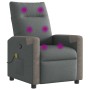 Sillón de masaje reclinable de tela gris oscuro von , Sessel - Ref: Foro24-4104845, Preis: 203,53 €, Rabatt: %