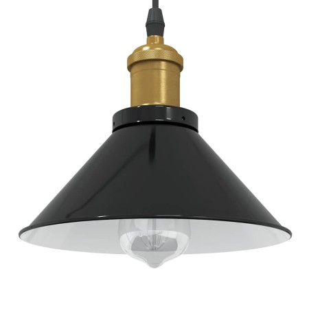 Lámpara colgante regulable en altura E27 negro brillante Ø 22cm von , Lampen - Ref: Foro24-4103443, Preis: 29,60 €, Rabatt: %