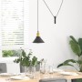 Lámpara colgante regulable en altura E27 negro brillante Ø 22cm von , Lampen - Ref: Foro24-4103443, Preis: 29,60 €, Rabatt: %