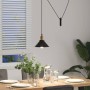 Lámpara colgante regulable en altura E27 negro brillante Ø 22cm von , Lampen - Ref: Foro24-4103443, Preis: 29,60 €, Rabatt: %