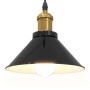 Lámpara colgante regulable en altura E27 negro brillante Ø 22cm von , Lampen - Ref: Foro24-4103443, Preis: 29,60 €, Rabatt: %