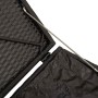 Taburetes de jardín con cojines 2 uds negro 40x40x43 cm by , Outdoor ottomans - Ref: Foro24-4104039, Price: 128,70 €, Discoun...