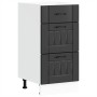 Mueble bajo de cocina Lucca madera ingeniería negra von , Küchenschränke - Ref: Foro24-854231, Preis: 90,12 €, Rabatt: %