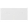 Armario para lavabo contrachapada blanco roble 100x38,5x46 cm de vidaXL, Muebles de baño - Ref: Foro24-804679, Precio: 50,06 €