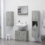 Badezimmerspiegel aus grauem Beton-Sperrholz, 60x10,5x45 cm. von vidaXL, Badezimmerwaschtische - Ref: Foro24-805010, Preis: 3...